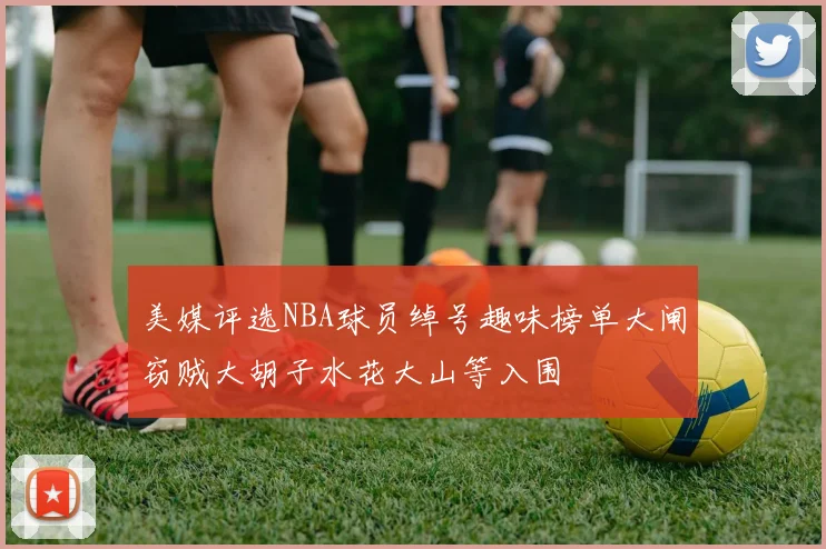 美媒评选NBA球员绰号趣味榜单大闸窃贼大胡子水花大山等入围