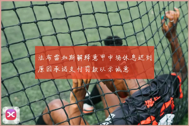 法布雷加斯解释意甲中场休息迟到原因承诺支付罚款以示诚意