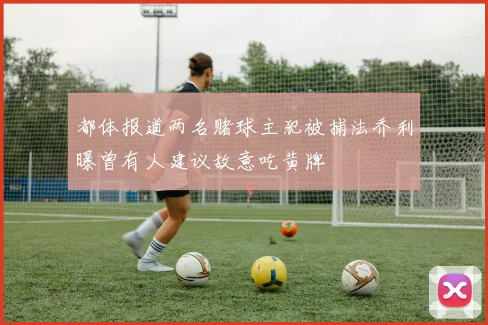 都体报道两名赌球主犯被捕法乔利曝曾有人建议故意吃黄牌